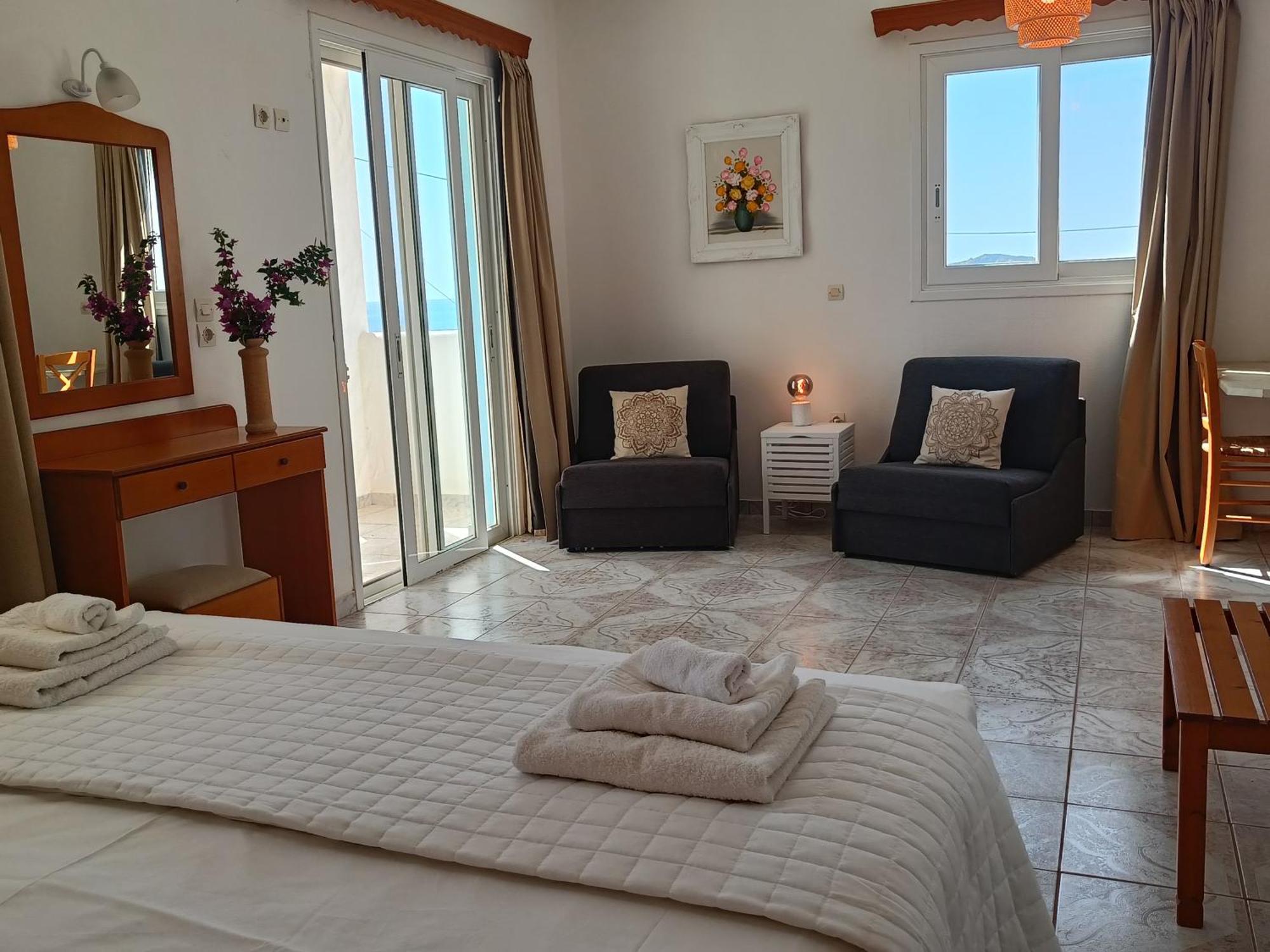 Studios Fokia Beach Amoopi Extérieur photo